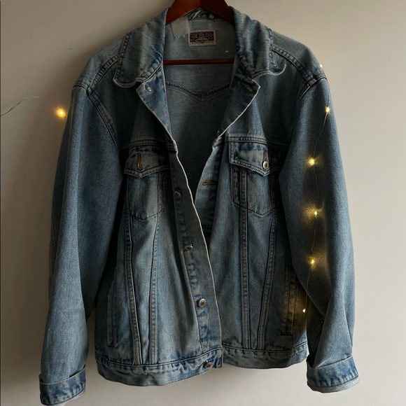 Oversized Jean Jacket - Picture 1 of 3